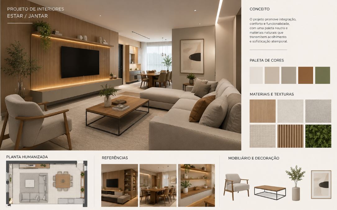 Conceito e Elementos de Projeto de Interiores - LM arquitetura